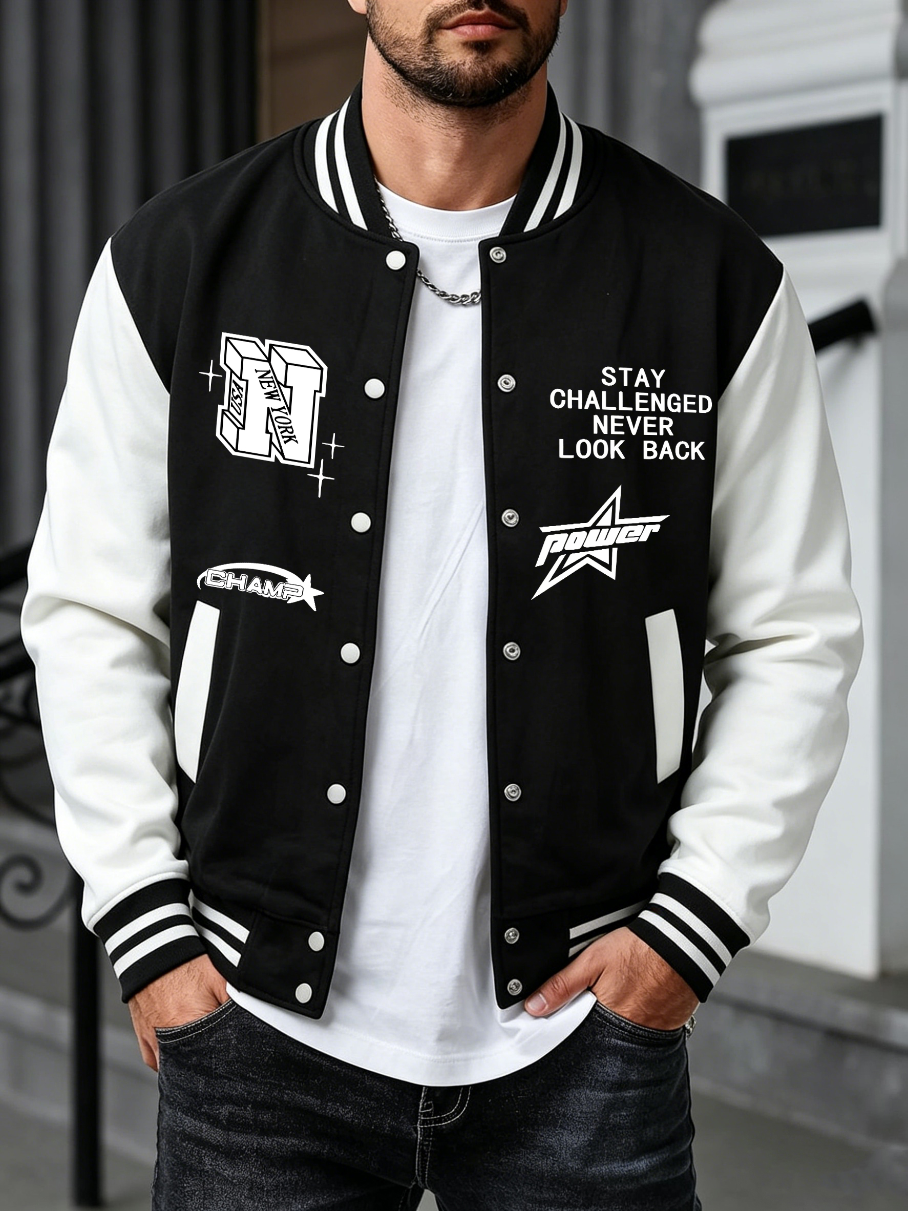 Stay Challenged Never Look Bac - Winter Clothing Looks incelemesi ve fiyatı