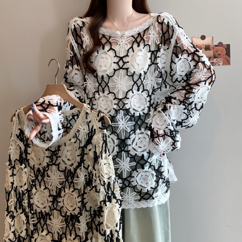 Casual Long Sleeve Pullover El - Clothing Style Winter incelemesi ve fiyatı