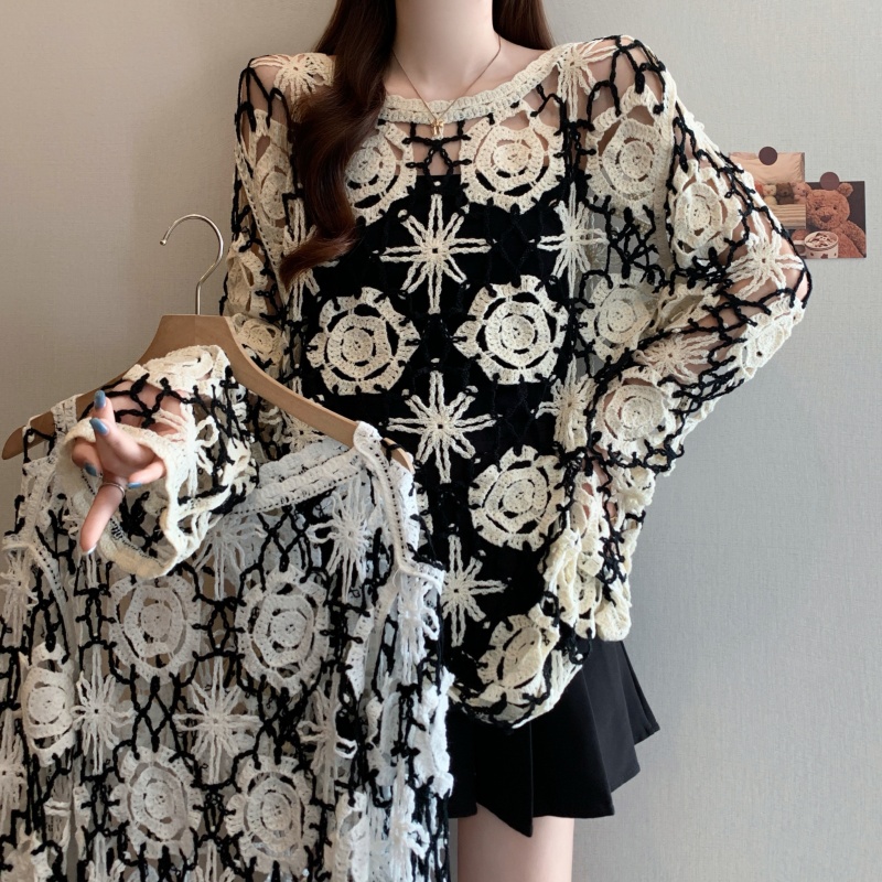 Casual Long Sleeve Pullover El - Clothing Style Winter incelemesi ve fiyatı
