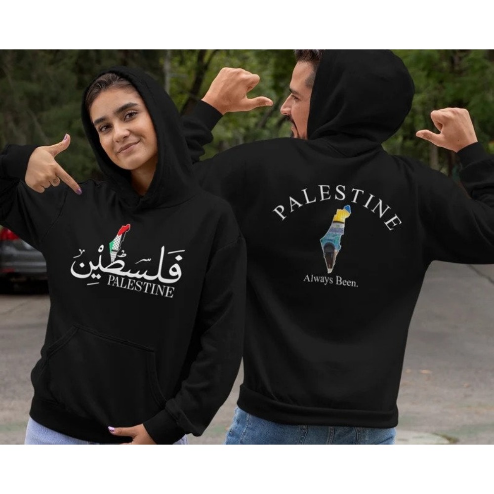 Palestine Hoodie Front/Back Pr - Winter Clothing Name incelemesi ve fiyatı