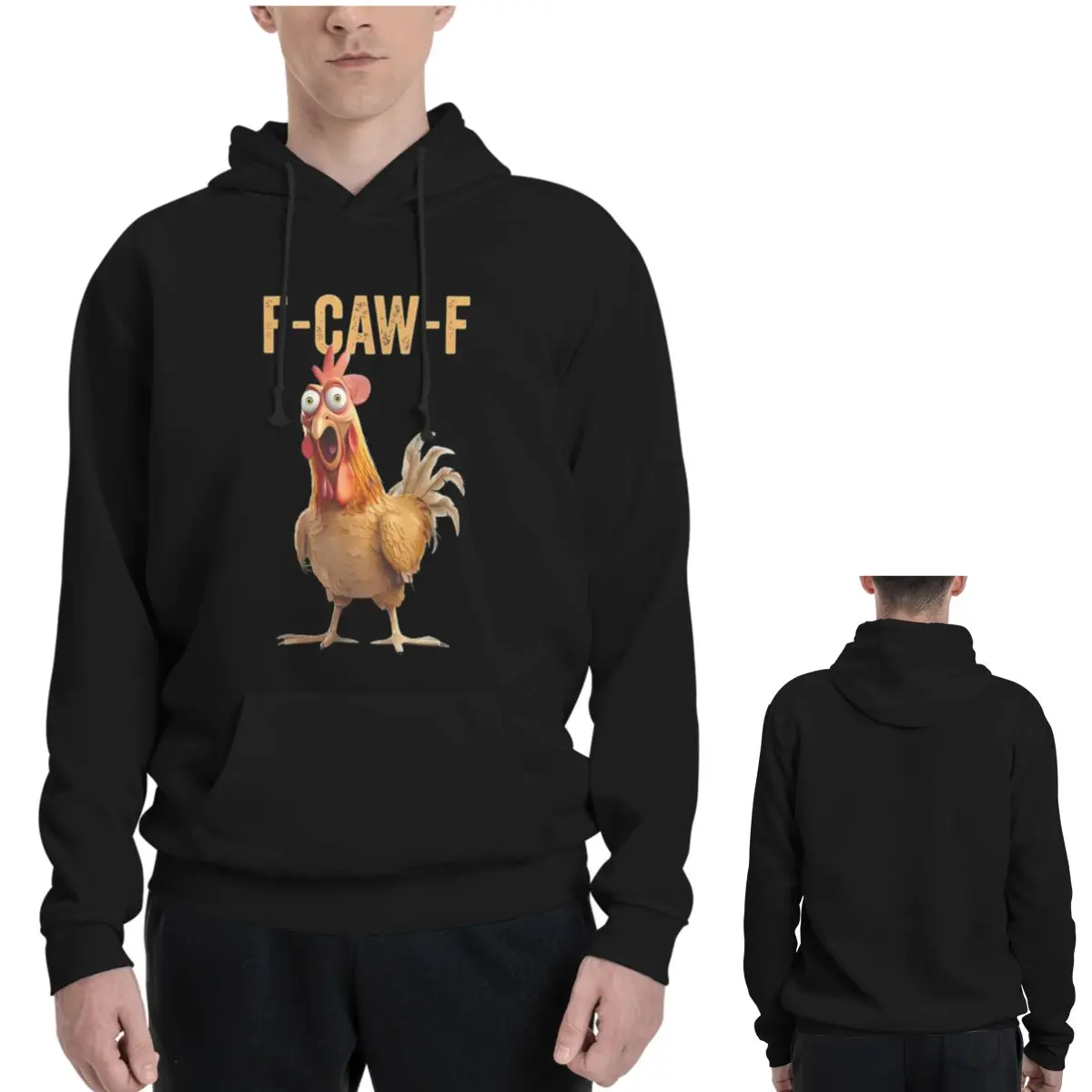 F-Caw-F Funny Chicken FCAWF Hu - Winter Clothing Quotes incelemesi ve fiyatı