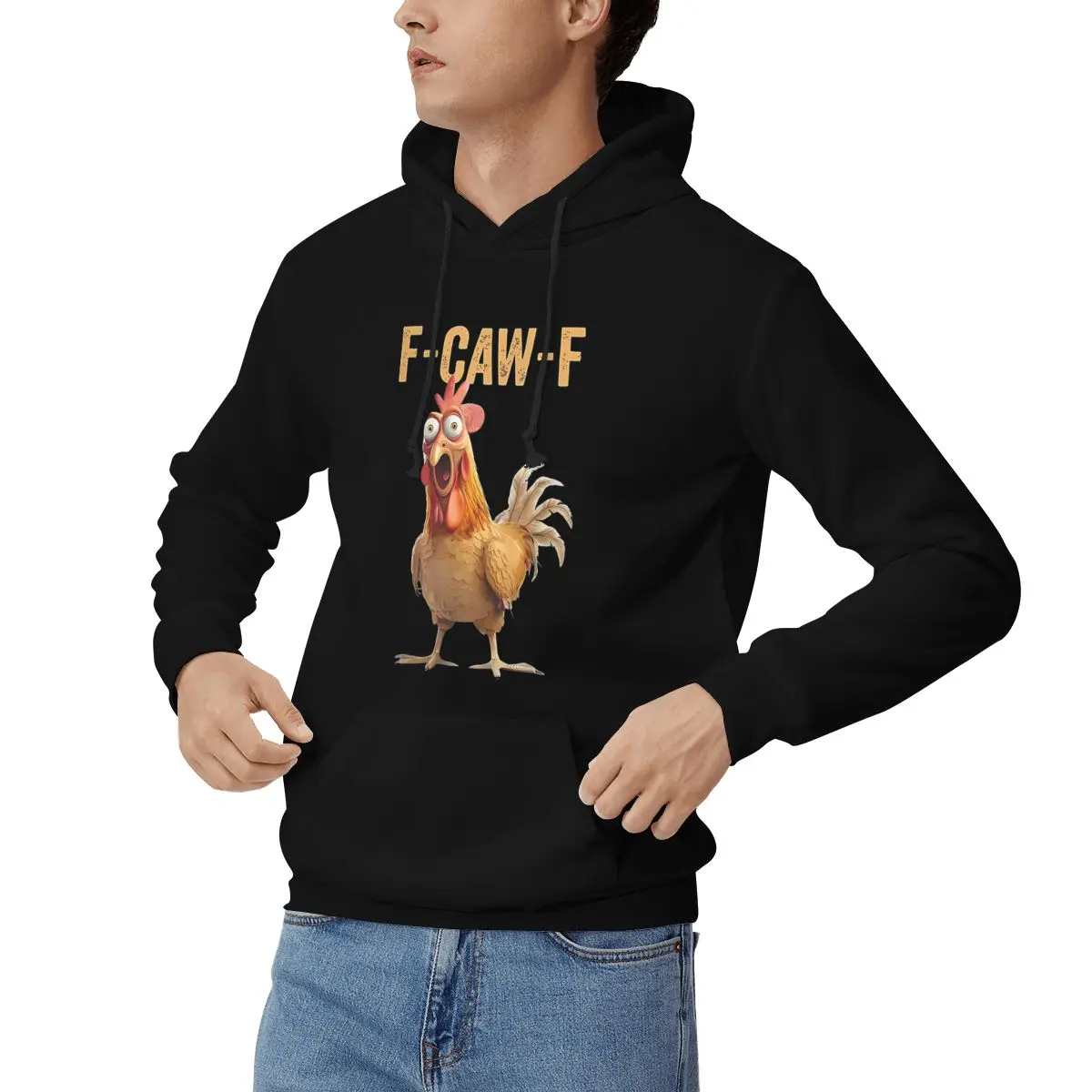 F-Caw-F Funny Chicken FCAWF Hu - Winter Clothing Quotes incelemesi ve fiyatı
