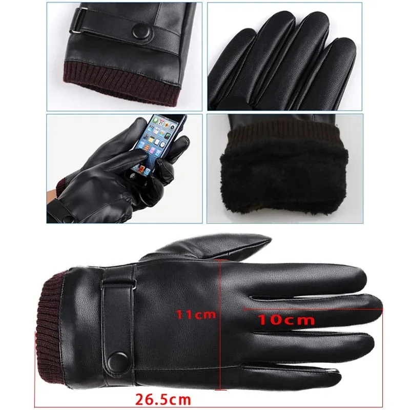 Men's Gloves Black Winter Mitt - Winter Clothing Drive incelemesi ve fiyatı
