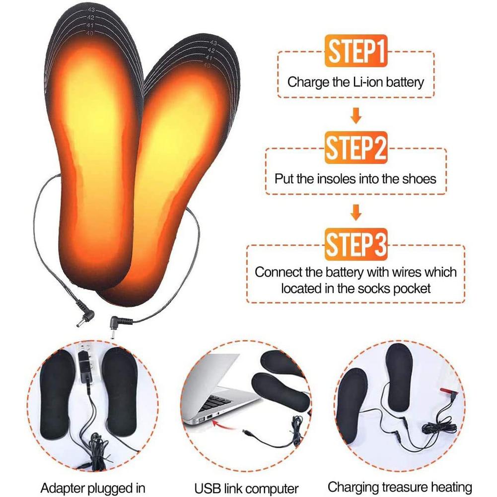 USB Rechargeable Heated Insole - Heated Insole Rechargeable incelemesi ve fiyatı