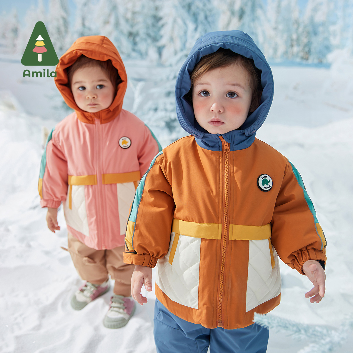 Amila Baby Down Jacket 2024 Wi - Winter Clothing Kids incelemesi ve fiyatı
