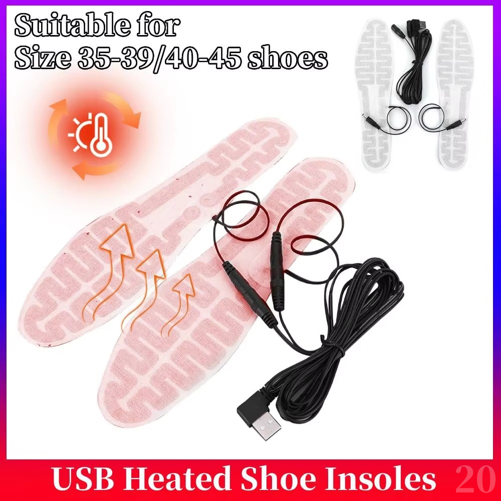 USB Heated Shoe Insoles Foot W - Heated Insole Rechargeable incelemesi ve fiyatı