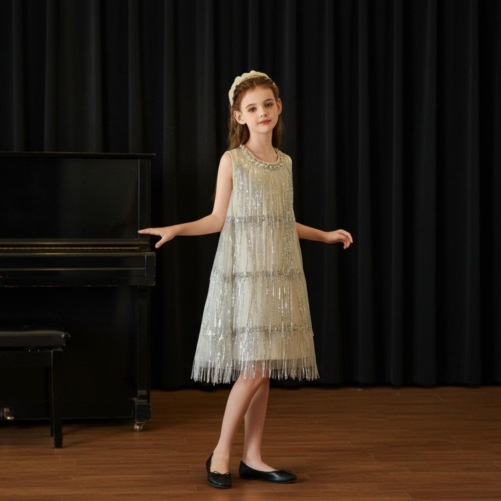 Sequin Fringe Dress Dressy Loo - Winter Clothing Looks incelemesi ve fiyatı